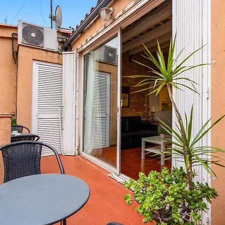Gracia Loft Terrace Bbq Ac & Fiber Wi-fi Apartmán Barcelona